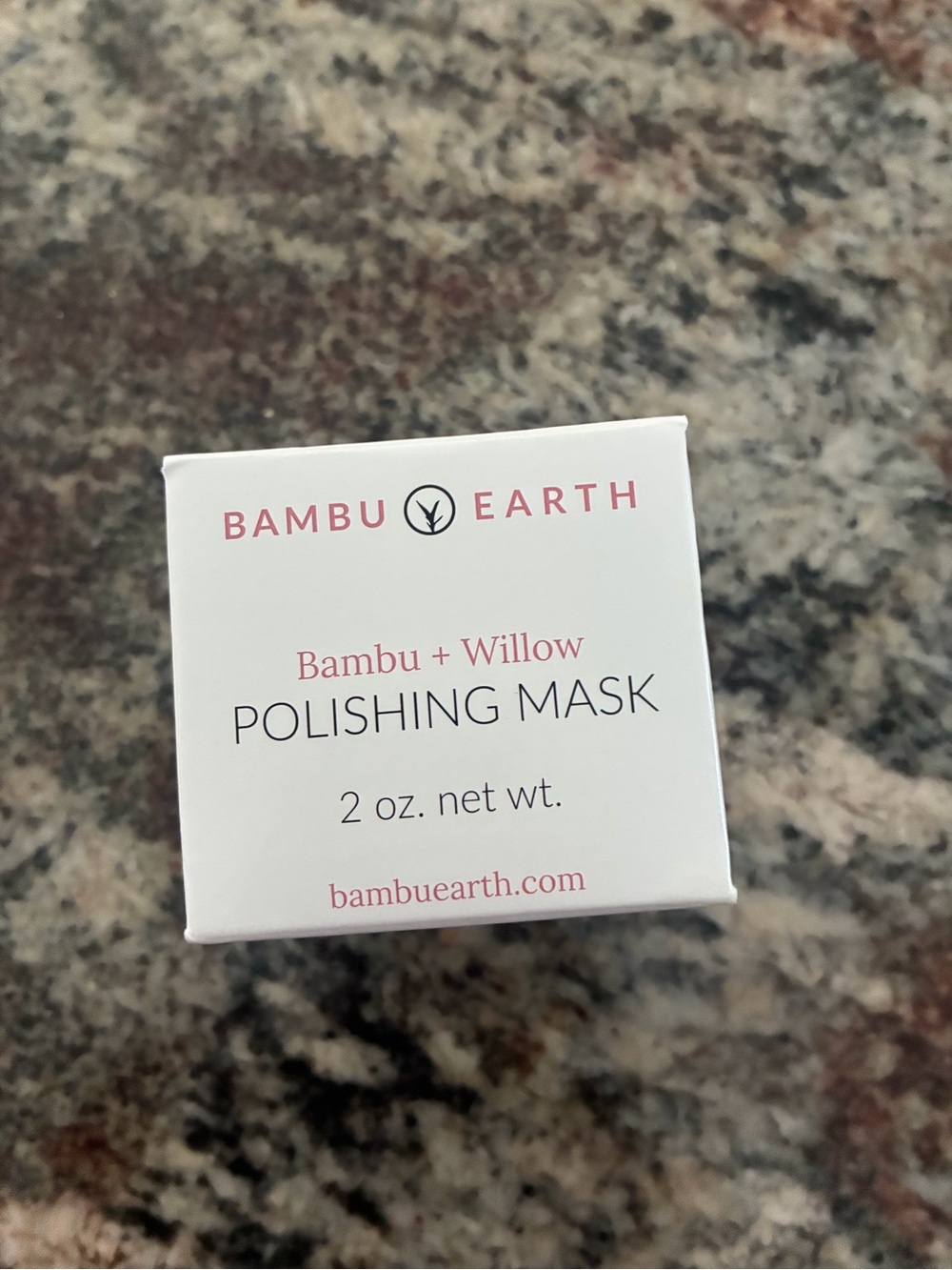 Bambu + Willow Polishing Mask — White